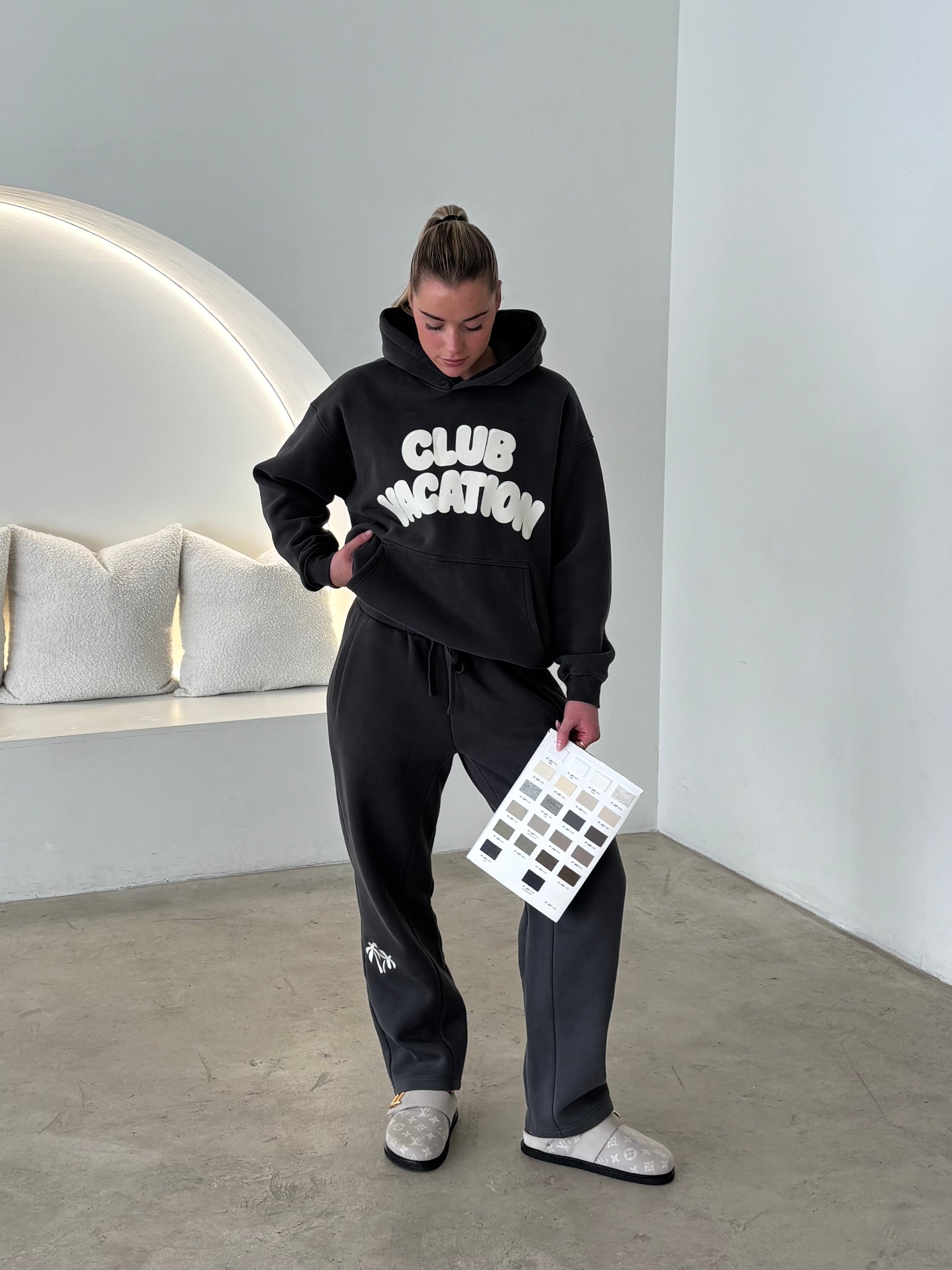 Charcoal Grey: Hoodie + Sweat Pants