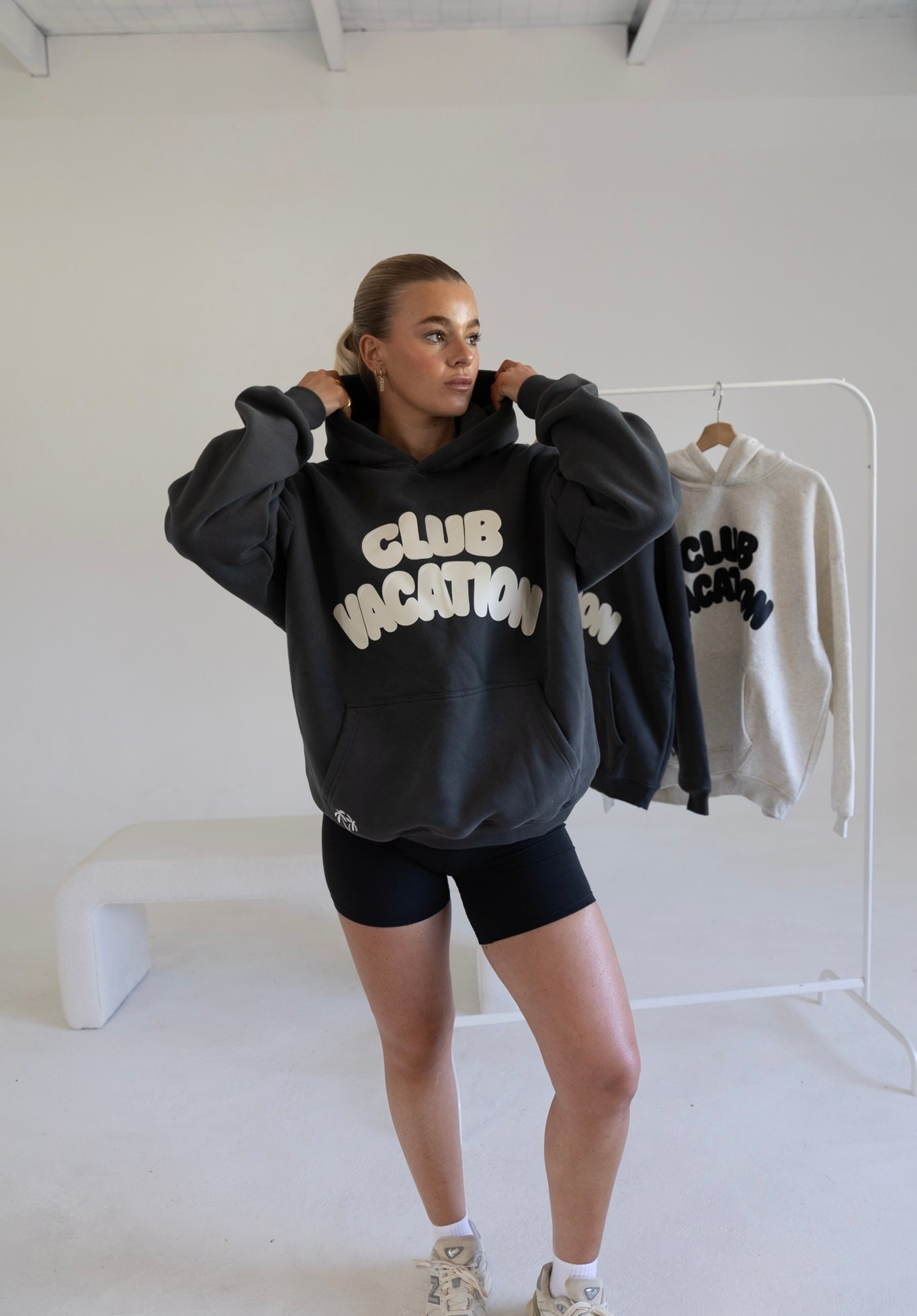 The Palm Hood: Charcoal Grey